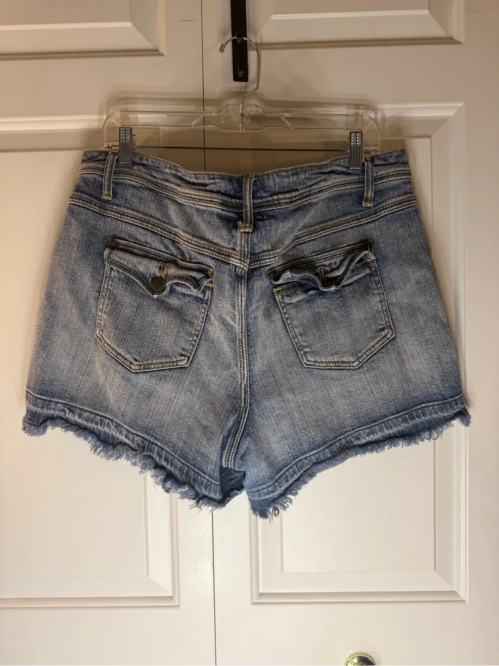 Vintage Denim Cutoff Shorts - Light Blue Women's U Brand denim shorts